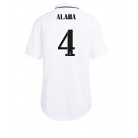 Dres Real Madrid David Alaba #4 Domaci za Žensko 2022-23 Kratak Rukav